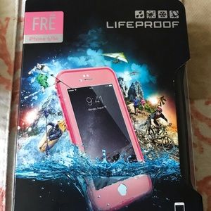 New Lifeproof FRĒ Case iPhone 6/6s Pink & Green